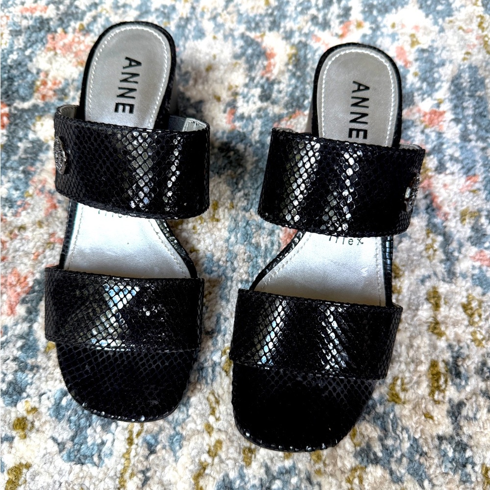Anne Klein heeled sandals 6M